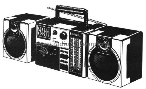 Stereo Radio Recorder Sound Machine D8354 /00 /05; Philips - Österreich (ID = 685323) Radio