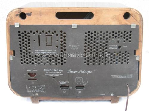 Super Adagio BA531A; Philips - Österreich (ID = 149650) Radio
