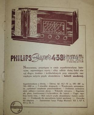 4-38B; Philips - Polskie (ID = 3070498) Radio