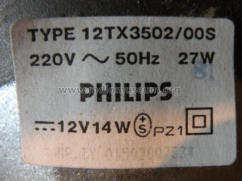 12TX3502 /00S Ch= TX3; Philips; Eindhoven (ID = 2272516) Television