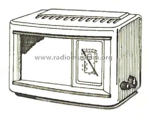 208U-17; Philips Radio A/S; K (ID = 2528122) Radio