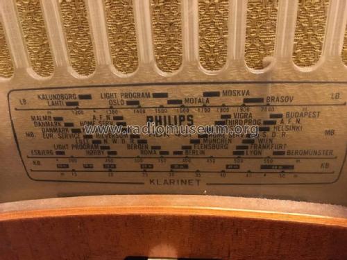 Klarinet HDK431A; Philips Radio A/S; K (ID = 2316886) Radio