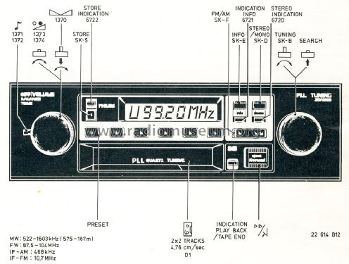 22AC814 /22; Philips Radios - (ID = 1372992) Car Radio