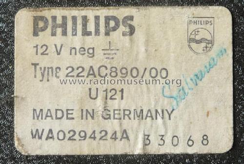 22AC890 /00; Philips Radios - (ID = 2597214) Car Radio