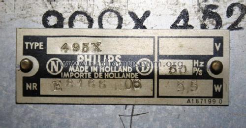 495X; Philips; Eindhoven (ID = 1257053) Radio