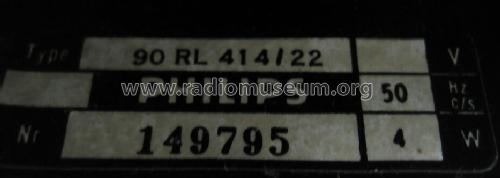 90RL414 /22 R; Philips; Eindhoven (ID = 631993) Radio