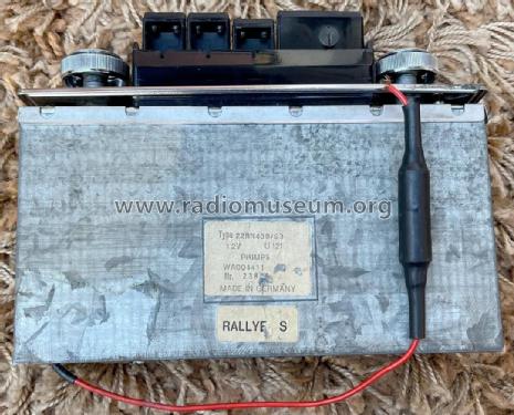 Rallye Spezial 22RN438 /19 / 93; Philips Radios - (ID = 3111064) Car Radio