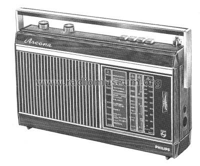 Ascona 22RL496/23P; Philips Radios - (ID = 170798) Radio