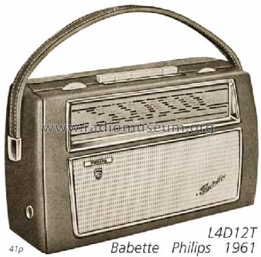 Babette 412 L4D12T; Philips Radios - (ID = 680) Radio