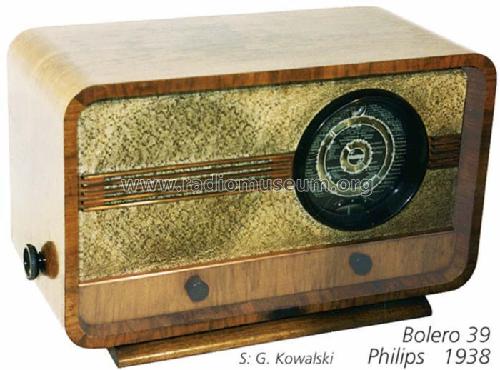 Bolero 39 471A -30 Radio Philips Radios - Deutschland, build ...