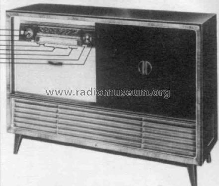 Capella Musikschrank 877 FD877A; Philips Radios - (ID = 255581) Radio