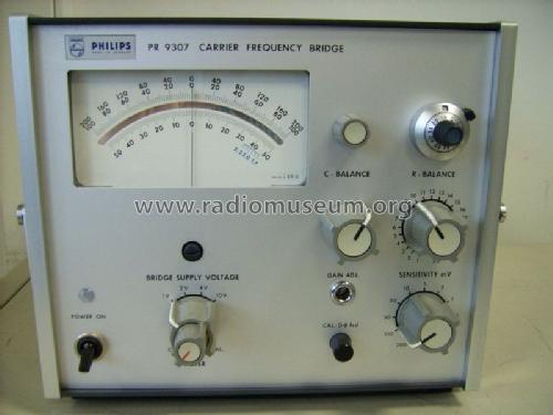 Carrier frequency bridge PR9307; Philips Radios - (ID = 521009) Equipment