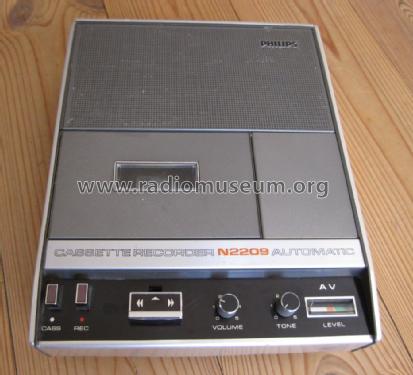 Cassette Recorder Automatic N2209 /00 /22; Philips; Eindhoven (ID = 993192) Enrég.-R