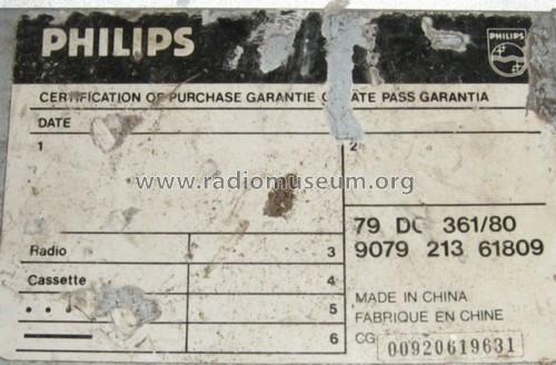 DC361; Philips Radios - (ID = 776927) Car Radio