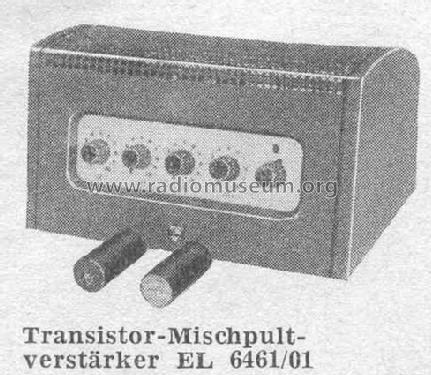 EL6461/01; Philips Radios - (ID = 376715) Ampl/Mixer