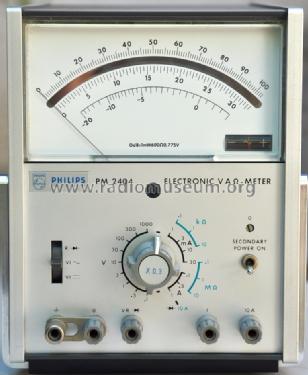 Electronic VAOhm - meter PM2404; Philips; Eindhoven (ID = 1262193) Ausrüstung