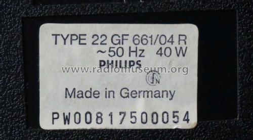 Electrophon 22GF661 /04R; Philips Radios - (ID = 2030872) R-Player