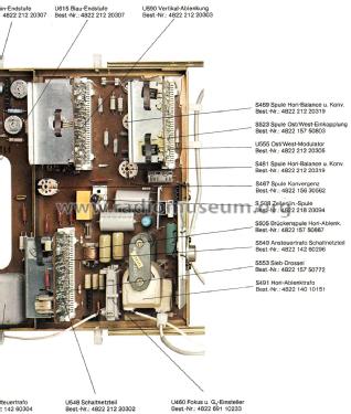 Farbfernsehchassis Ch= K12; Philips Radios - (ID = 2833622) Television