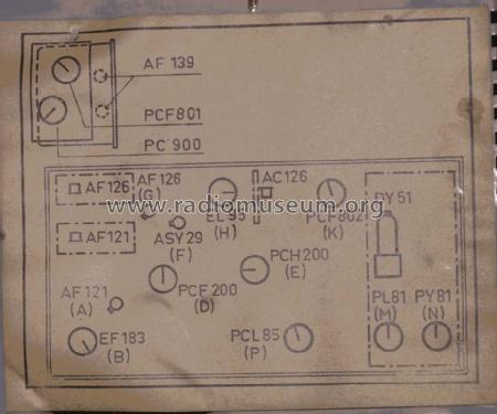 Fernseh-Philetta Automatic 11TD525A /00 Ch= B2N; Philips Radios - (ID = 1057055) Television