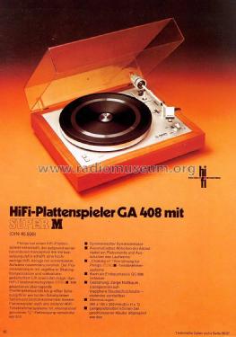 GA408; Philips Radios - (ID = 1737247) Sonido-V