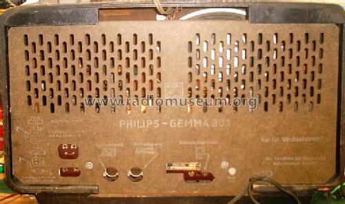 Gemma 303 B3D03A; Philips Radios - (ID = 38663) Radio