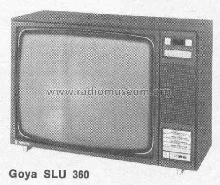 Goya SLU 360; Philips Radios - (ID = 439149) Television