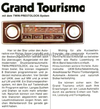 Grand Tourismo 22RN611; Philips Radios - (ID = 2387382) Car Radio