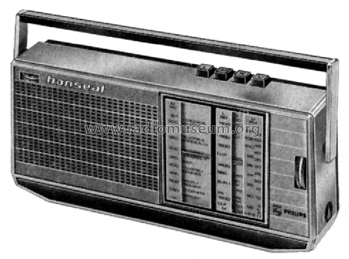 Hanseat 12RL201 /01B; Philips Radios - (ID = 1923699) Radio