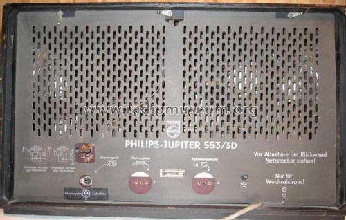 Jupiter 553/3D BD553A; Philips Radios - (ID = 252359) Radio