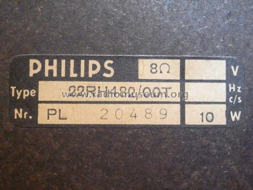 Speaker Box 22RH482 /00T /01Z; Philips Belgium (ID = 2560727) Speaker-P