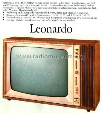 Leonardo 23TD401A /00 /06 Ch= D5; Philips Radios - (ID = 2156679) Télévision