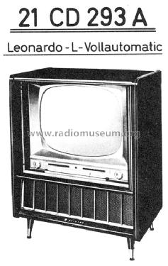 Leonardo L Vollautomatic 21CD293A; Philips Radios - (ID = 665281) Television