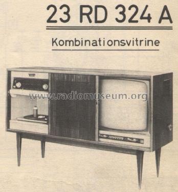 Michelangelo Kombinations-Vitrine 23RD324A; Philips Radios - (ID = 2069240) TV Radio