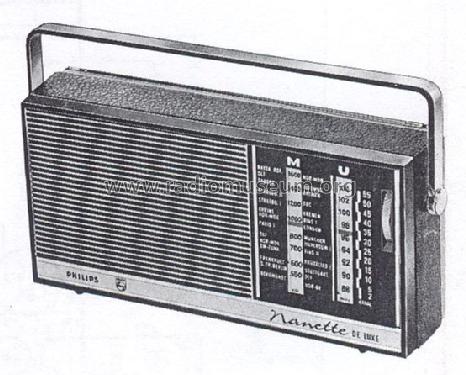 Nanette de Luxe 12RL193; Philips Radios - (ID = 265980) Radio