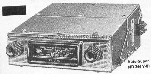 ND344V/01; Philips Radios - (ID = 403331) Autoradio