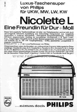 Nicolette L L2D42T; Philips Radios - (ID = 742801) Radio