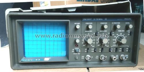 Oszilloskop PM3207; Philips Radios - (ID = 3084941) Equipment