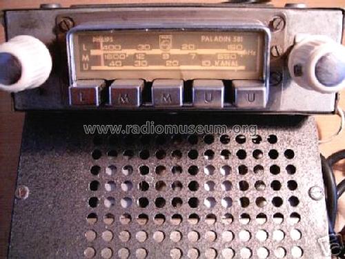 Paladin ND 581 VT/01; Philips Radios - (ID = 62843) Car Radio