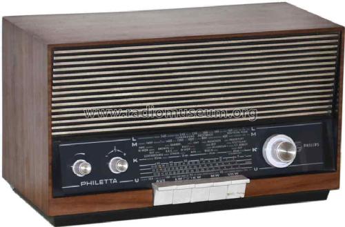 Philetta 12RB273; Philips Radios - (ID = 1308358) Radio