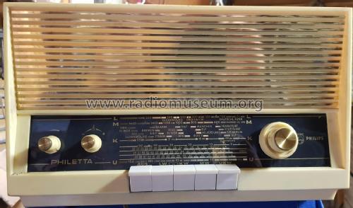 Philetta 12RB273; Philips Radios - (ID = 2578275) Radio