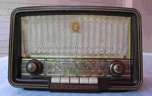Philetta B2D23A; Philips Radios - (ID = 224229) Radio