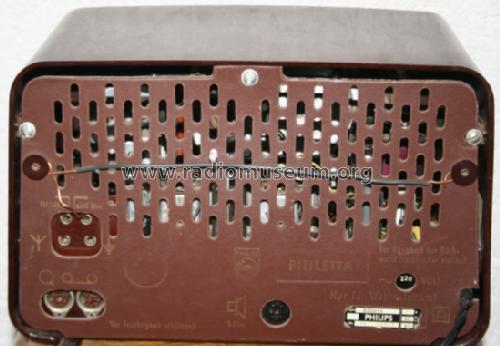 Philetta B2D23A; Philips Radios - (ID = 411486) Radio