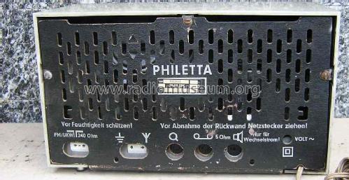 Philetta B2D53A; Philips Radios - (ID = 1088817) Radio