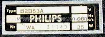 Philetta B2D53A; Philips Radios - (ID = 487674) Radio