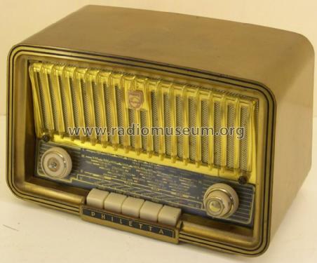 Philetta B2D93A gold Radio Philips Radios - Deutschland, build 