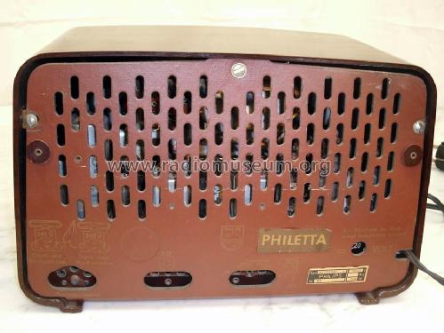 Philetta B2D93U/01; Philips Radios - (ID = 1294773) Radio