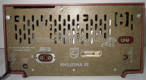 Philitina III B2D02A; Philips Radios - (ID = 2245251) Radio