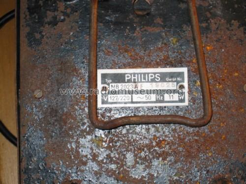 Philoscop MB2023; Philips Radios - (ID = 663300) Equipment