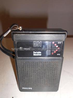 Portable Receiver 091 90AL091 /50E /50L; Philips Radios - (ID = 2337835) Radio