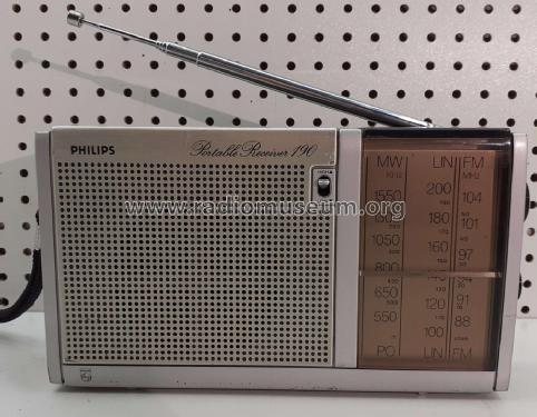 Portable Receiver 190 90AL190/00; Philips Radios - (ID = 2904852) Radio